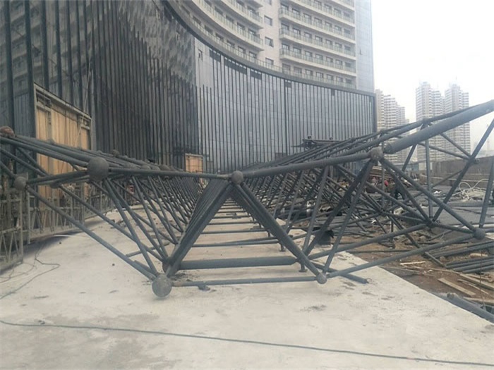 固原万豪酒店雨棚网架